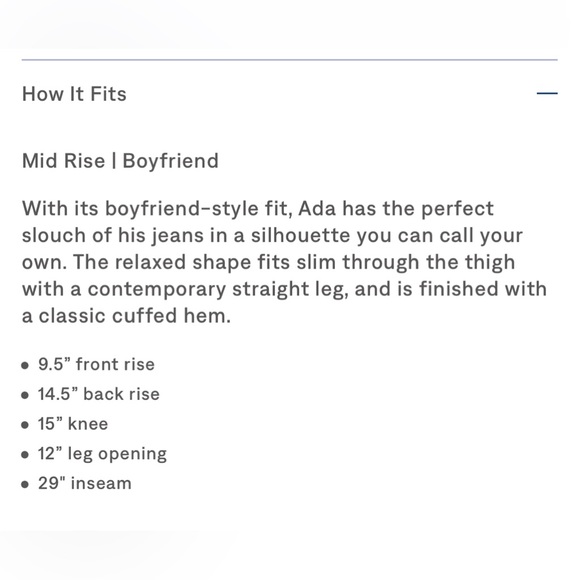 Mavi Ada 24x27 boyfriend fit - Picture 6 of 7